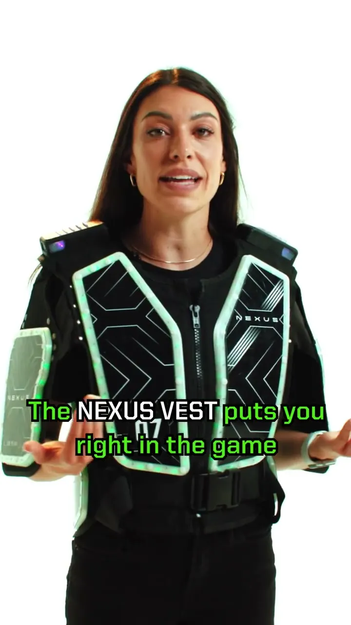 Nexus light-up tech vest with built-in speakers